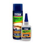 Клей цианоакрилатный Tytan Quick Fix для МДФ двухкомпонентный прозрачный 400 мл + 100 г 672624