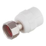 Муфта полипропиленовая Valtec с накидной гайкой 20 мм х 1/2 ВР(г) (VTp.708.0.02004) 143189