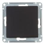 Переключатель Systeme Electric AtlasDesign одноклавишный встраиваемый карбон (ATN001061) 655093