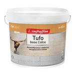 Штукатурка декоративная L'impression Tufo base Calce Травертин белая 7 кг 765177