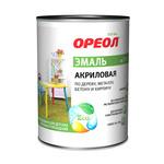 Эмаль акриловая Ореол белая матовая 0,9 кг 765161