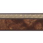 Бленда 50 мм для пластмассового карниза Ариадна 350 см карельская береза