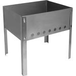 Мангал сборный Hot Pot высококачественная сталь 30х24х30 см 784926