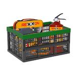 Ящик-органайзер REXXON 38 л пластиковый складной черный