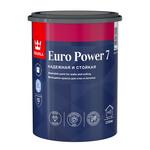 Краска моющаяся Tikkurila Euro Power 7 база А белая 0,9 л 103962