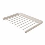 Брючница выдвижная металлическая белая 600х435 мм Титан-GS 796057