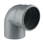 Отвод Ostendorf HTB d110 мм 87° пластиковый для внутренней канализации (115140) 105410