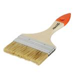 Кисть плоская натуральная щетина Sparta 100х9 мм для масляных краскок и лаков