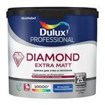 Краска моющаяся Dulux/Luxium Diamond Extra Matt база BW белая 2,5 л 685972