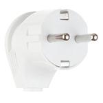 Вилка угловая с заземлением 16 А 220-250 В Navigator белая (613628/) 625496