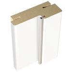 Коробка дверная телескопическая Next 1 74х30х2100 мм ПВХ эмалит белая с петлями (2,5 шт.) 622886