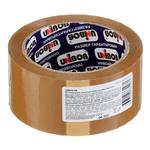 Лента клейкая упаковочная Unibob коричневая 48 мм 66 м 107634