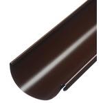 Желоб водосточный Grand Line металлический d125 мм 3 м коричневый RAL 8017 102550