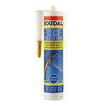 Герметик силиконовый санитарный Soudal прозрачный 280 мл 140666