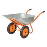 Тачка садово-строительная двухколесная Строймаш 90 л 250 кг (17033/17010) 793148
