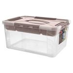 Контейнер для хранения Econova Grand Box (433224414) 390х290х180 мм 15,3 л с замком и органайзером 940287