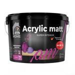 Краска моющаяся Dufa Home Acrylic matt база 3 бесцветная 2,5 л 920430