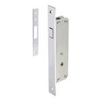 Замок врезной Punto LR-201F для легких дверей крестообразный хром 3 ключа 959541