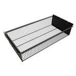 Корзина выдвижная металлическая черная 863х440х181 мм Титан-GS 961996