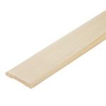 Наличник сращенный 65х10х2200 мм массив без покрытия прямой (1 шт.) 857864