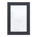 Пластиковое окно VEKA WHS Halo 60 900х600 мм 1 створка правая поворотно-откидная однокамерное серое 964892