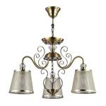 Люстра подвесная Freya Driana E14 120 Вт 8 кв.м (FR2405-PL-03-BZ) 966759