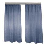 Штора тафта синяя 135х260 см Casa Conforte Тергалет (2 шт.) (6178687) 968887