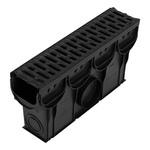 Пескоуловитель для лотка водоотводного пластиковый 500х133х250 мм Standartpark Spark 2/3 с пластиковой 899088