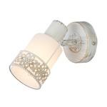 Спот настенный Eurosvet Silvia E14 40 Вт 3 кв.м белый с золотом IP20 (00000071466) 980510