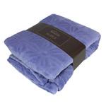 Плед 180х200 см Belezza Хризантема микрофибра синий 978951