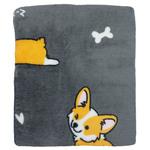 Плед 150х200 см Casa Conforte Festival микрофибра серый 978955