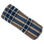 Плед 120х150 см Belezza Dandy флис бежевый 978958