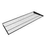 Полка сетчатая металлическая черная 1203х406 мм Титан-GS 962019
