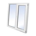 Пластиковое окно VEKA Softline 70 1160х1200 мм 2 створки левая глухая правая поворотно-откидная двухкамерное 981550
