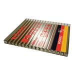 Поликарбонат сотовый Woggel 4 мм 2,1х6 м серая бронза 106301