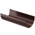 Желоб водосточный Docke Premium пластиковый d120 мм 3 м каштан RAL 8017 638874