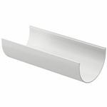 Желоб водосточный Docke Premium пластиковый d120 мм 3 м пломбир RAL 9003 638892