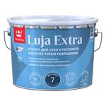 Краска моющаяся Tikkurila Luja Extra матовая база С бесцветная 9 л 669553