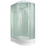 Душевая кабина Erlit 120х80х226 см стекло матовое 4 мм с средним поддоном асимметрия левая 639045