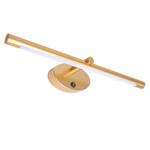 Подсветка для картин и зеркал светодиодная золото 8 Вт 4000К IP20 Arte Lamp Ronnie (A8025AP-1GO) 986566