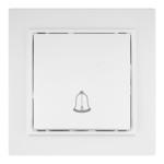 Кнопка звонка EKF Минск встраиваемая белая (ERV10-026-10) 655918