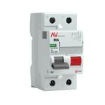 УЗО EKF Averes DV 80А 30 мА 2P тип A 10 кА (rccb-2-80-30-a-av) 992666