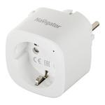 Умная розетка Navigator NSH-ST-01-WiFi (14555) белая с заземлением 968026