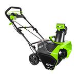 Снегоуборщик аккумуляторный Greenworks GD40SB 1 АКБ и ЗУ (GD40SB) 1008231