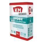 Штукатурка цементная КМ Профи армированная 25 кг 502671