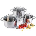 Набор посуды для приготовления Taller Брилон 6 предметов нержавеющая сталь (TR-11060) 1017744