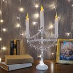 Подсвечник со свечками Neon-Night белый (513-034) 1018069