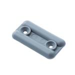 Подпятник пластиковый серый (8 шт.) 640742