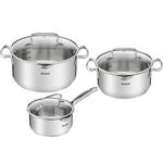 Набор посуды для приготовления Tefal Duetto+ 6 предметов нержавеющая сталь (G719S674) 1025369