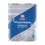 Краска Eskaro Floor Aqua для полов белая глянцевая база А 0,9 л 1023734
